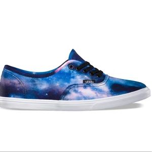 Cosmic Galaxy Authentic Lo Pro Vans shoes